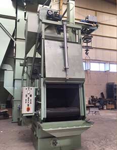 LASTİK TAMBURLU KUMLAMA MAKİNASI